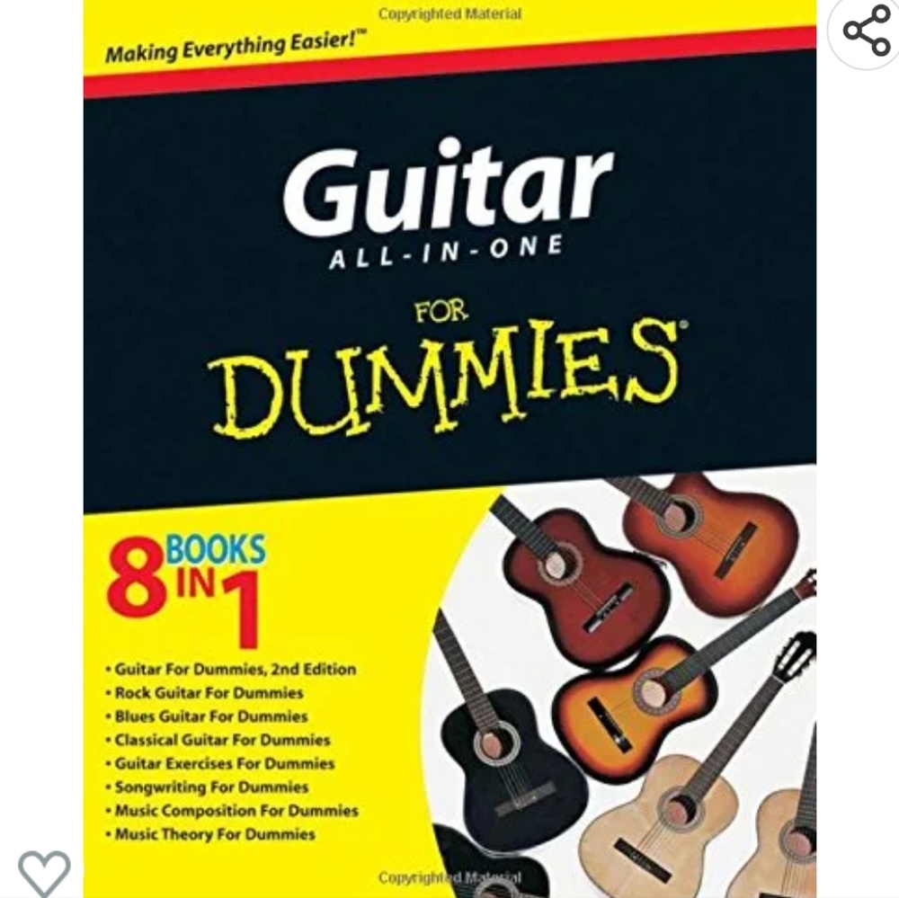 Guitar All-in-One Book For Dummies